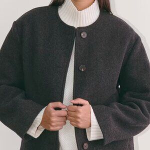 Everlane, The Cocoon Coat in Wool